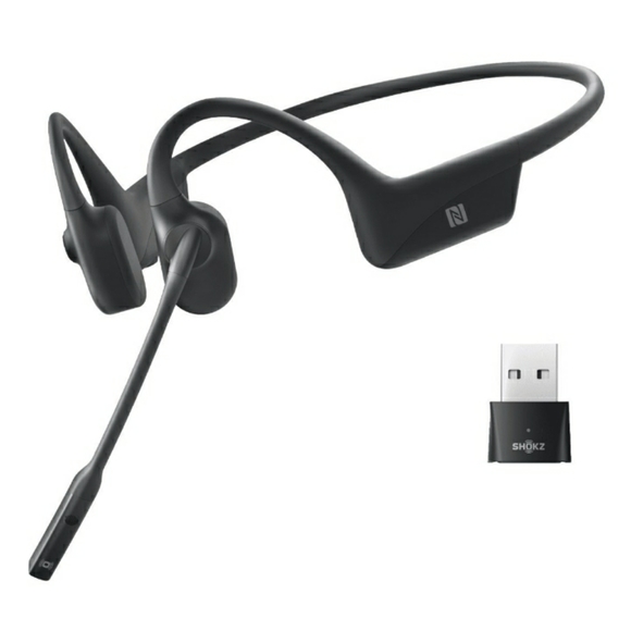 Shokz Open Comm UC Wireless Bone Conduction USB Headset - Picture 1 of 7